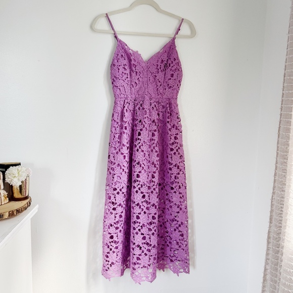 ASTR Lace Midi Dress Size XS $95 - Picture 4 of 14
